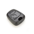 Miniatyrbilde 5 av 5: Fjernkontrollnøkkelskalldeksel med 2 knapper for Peugeot 106 107 206 207 307 406 [DB] Black