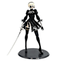 Pikkukuva 4 / 5: Anime Nier:automata 2b Yorha No 2 Type B Nais Phicen Toiminta Pvc-hahmo[pb] Db A