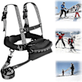 Miniatyrbillede 1 af 5: Ski Sele til Børn Begyndere Ski Træningssele Skøjteløb Snowboard js [DB] Black