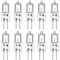 Miniatyrbillede 1 af 5: Halogenpærer G4 20W 12V, varm hvid 2800K, dæmpbar transparent kapsel 10 [Db]