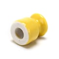 Miniatyrbild 4 av 5: 5 st/paket Porslinsisolator för väggtrådning Keramiska isolatorer [DB] Yellow