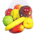 Miniatyrbilde 1 av 5: Livaktig kunstig fruktsett - 12 blandede frukter for realistiske fotorekvisitter og hjemmedekorasjon{DB} fruit