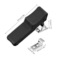 Miniatyrbillede 1 af 2: 2 stk. Gummi Front Opbevaringslås Passer til Polaris Sportsman 450 570 850 Touring ETX 7081927 [DB]