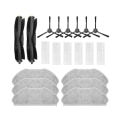 Miniatyrbillede 1 af 5: Reservedele til 360 Robot Vacuum Cleaner X100 S10 Max, reservedele, tilbehør, hovedbørste, sidebørste, moppe C  [dB} As Shown