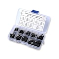 Miniatyrbillede 4 af 4: E-clips sæt i kulstofstål, låsering, opbevaringsboks 260x assorteret 2 til 12 mm db