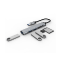 Miniatyrbilde 4 av 5: Usb Hub 3.0 Usb-a Hub Splitter 5 Port Usb3.0 Med Tf/sd Kortleser Høyhastighets Dataoverføring For La