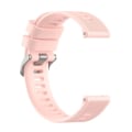 Miniatyrbild 1 av 5: 20mm klockarmband vattentät enkel installation andningsbar utbytbar sport armband kompatibel Garmin kompatibelerunner158/55 Light Pink
