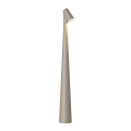 Miniatyrbild 1 av 5: Elegant Slim Conical Stem Table Lamp Portable Dimmable Led Sculpting Light Dec Dd. [DB] Gray