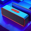 Miniatyrbilde 2 av 5: Trådløs høyttalerstøtte Tf-kort Bluetooth-kompatibel 5.0 Abs-støtte Tf-kort Bluetooth-kompatibel høyttaler for reiser Jikaix Black