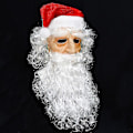 Miniatyrbild 3 av 4: Jultomtemask Vit Skägg Helansiktsmask Rolig Kostymfesthatt Vuxen {Db} Christmas Mask A