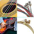 Miniatyrbild 5 av 5: 65-delars Gitarrtillbehörssats med Gitarrsträngar, Stämmare, Capo, Plektrum, Plektrumhållare, Tummefingerplock {Db} As Shown
