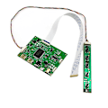 Miniatyrbillede 1 af 5: 30 Pin Edp Lcd Monitor Bærbar Lcd Monitor Panel Kit Laptop Display Panel Driver Spil Display Panel Driver Panel(a)