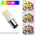 Miniatyrbilde 4 av 5: 5W LED Symaskin Lyspære B15d, 220-240V, 500lm Kaldhvit 6000k, Tilsvarende 40W Glødelampe, Ikke-dimbar, B15 Bajonett Lys B db