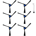 Pikkukuva 1 / 5: Sivuhärän lisävarusteet Deebot X2 / X2 Omni / X2 Pro DEX86 robotti-imurille - Vaihto-osa [DB] As Shown