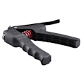 Miniatyrbilde 5 av 5: Justerbar tung håndgrep for fitness - 25-70 kg - Øker håndstyrke, håndledd og fingerstyrke [DB] black