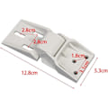 Miniatyrbilde 3 av 5: DB Fryseboks Hengsel Universell For Liten Fryser Hengsel Sammenleggbar Universell Fryseboks Motvekt Hengsel, Egnet Fryseboks | Fryseboks F 3-Holes 2PCS