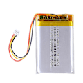 Pikkukuva 1 / 5: 3.7v 1800mah 1.25 3p Litium Li-Ion Polymeeri Lipo Akku Yhteensopiva Bluetooth-Kaiuttimet Langaton Kuulokemikrofoni Kuulokkeet Corsair Pro  Rpg {DB 803450  RYB