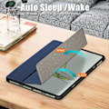 Pikkukuva 3 / 5: OnePlus Pad Go/Oppo Pad Air 2/Pad Neo Smart Case PU-nahkainen kolmiosainen jalustallinen tablettikotelo [DB] Multicolor Style B