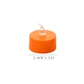 Miniatyrbilde 3 av 5: Nattlampe Halloween 12-pakning Oransje Telys Batteridrevet LED Telys Med Varm Hvite Gresskar For Halloween_c24070971 [db] Yellow