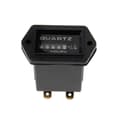 Ny DC12V-36V Generator Forseglet Timetæller til Både Lastbiler Traktorer til [DB] Black