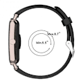 Miniatyrbilde 4 av 4: Silikonrem for Huawei Watch Fit Mini Offisiell 16MM Blankt Armbånd for Huawei Band B6 [db] Grey