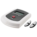 Miniatyrbillede 2 af 5: Monitor Speedometer med puls for stationære fitnesscykler, magnetisk cykel [db] white