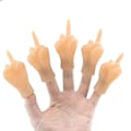 Miniatyrbild 5 av 5: Liten långfingerleksak 10 st dockor Mini fingerhänder Miniatyrhänder med vänster hand och höger hand Db