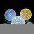 Pikkukuva 4 / 4: Led-kirsikankukka-pallolamppu Koristelamppu Kukkapallo Ripustusvalo Juhlaleikki [DB] A2