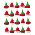 Miniatyrbillede 2 af 2: 20 stk Kreative Julehatte med Elf Design Lollipop Hatte Julelollipop Hatte Dekorationer til Fest Hjem (Tilfældig Farve Tilfældig Stil) {Db} 8.00X3.50X1.00CM