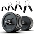 Miniatyrbild 1 av 5: 2/4 st 25-50mm Skivstångs Lås Klämma Fjäder Krage Klipp Gym Vikt Hantel Lås [DB] 25mm 4pcs
