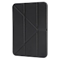 Pikkukuva 3 / 4: iPad Air 11 (2024) Kotelo PU Nahka+Silikoni Origami Jalusta Suojakuori - [db] Multicolor Black