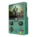 Miniatyrbillede 1 af 2: Black Friday 2023 Ny X6 Spilkonsol Hd Håndholdt Spilkonsol Arcade Emula Db Green