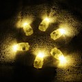 Miniatyrbillede 5 af 5: 50 stk LED Ballonlys med Afbryder Farveskiftende Batteridrevet Lysende Lanterne Væge Fest Mini Lam {db} Multicolor