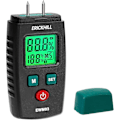 Pikkukuva 1 / 3: Homeenilmaisin - Erickhill Ewm03 Pin-kosteusmittari LCD-näytöllä, 5 tilaa, vihreä taustavalo [db]