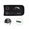 Miniatyrbilde 4 av 5: 6pin S810 E-sykkelmåler LED-skjerm 36v Uart for elektrisk sykkel elektrisk sykkelmåler