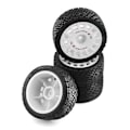Miniatyrbilde 3 av 5: 1/10 Rc Racing Bil Dekk På Vei Dekk Hjul For Tt01 Tt02 Xv01 Ta06 Ptg-2 Hpi Wr8 /10 Rc Bil Oppgradering