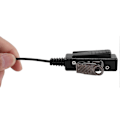 Miniatyrbillede 4 af 5: Security Bodyguard Øretelefon Headset Kompatibel Motorola Cp040 Dp1400 Gp68 [DB] black