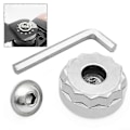 Miniatyrbillede 4 af 5: 3 Stk. adapterværktøj til Starlock, Star Lock System, Elværktøj, Adapter til oscillerende savklinge P20250110231 db Silver