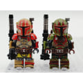 Miniatyrbild 3 av 4: Star Wars Custom Heavy Mandalorian Mini Figures Assortment Set 8pcsDB