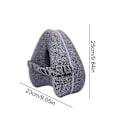Miniatyrbild 2 av 5: Smooth Spine Pillow, Smooth Spine Alignment Pillow - Lindrar höft- och ischiasbesvär, Smooth Spine Benkudde [db] Gray