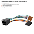 Miniatyrbillede 5 af 5: Ledningsnet Adapter ISO Bilstereo Lydkit Passer til Peugeot 106 206 306 307 405 406 607 db