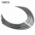 Miniatyrbilde 1 av 5: 10 stk. for bosch afs 23-37 gressklipper nylon trimmertråd med spenne f016800431 [DB]