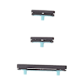 Miniatyrbilde 4 av 5: For Samsung S8/s8+, på/av-knapp + volumkontrollknapper erstatning svart [db] Black