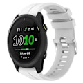 Pikkukuva 1 / 5: Garmin Forerunner 745 22mm silikoninen urheilukellon ranneke [DB] White