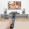 Miniatyrbilde 2 av 5: Fjernkontroll for Panasonictx-l42etw50 Tx-p50vt50b, bærbar N2qayb000715, svart [DB]