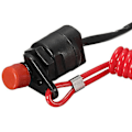 Miniatyrbilde 4 av 5: Nødstoppbryter for båtmotor / Tohatsu utenbordsmotor Stoppdrepebryter Avbryterbrytere med [DB] Black  red