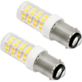 Miniatyrbild 1 av 5: 5W LED Symaskinslampa B15d, 12-24V, 300LM Varmvit 3000K, Ej Dimbar, B15 Bajonettlampa för Köksfläkt, Symaskin, [DB]