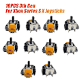 Miniatyrbild 2 av 5: 10 st 3:e generationens joysticks för Xbox Series S/x Hall elektromagnetisk hög precision justerbar joysticks DB YellowBlack