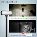 Pikkukuva 5 / 5: Mini kannettava kirjalampun, Led-musiikkileikkurilamppu, Lukemisen silmäsuojaleikkurilamppu, Usb-latausleikkurilamppu [DB]