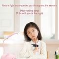 Miniatyrbillede 3 af 4: Skrivebordslampe til børn, øjenvenlig læselampe, justerbar svanehals, USB-genopladelig DB Blue